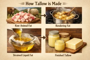 what is tallow made from